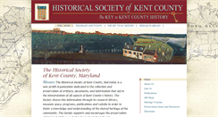Desktop Screenshot of kentcountyhistory.org