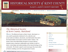 Tablet Screenshot of kentcountyhistory.org